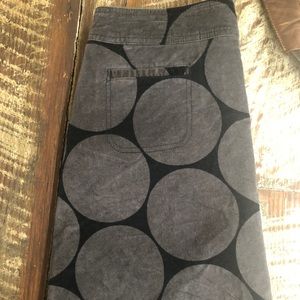 Boden a-line polka dot skirt